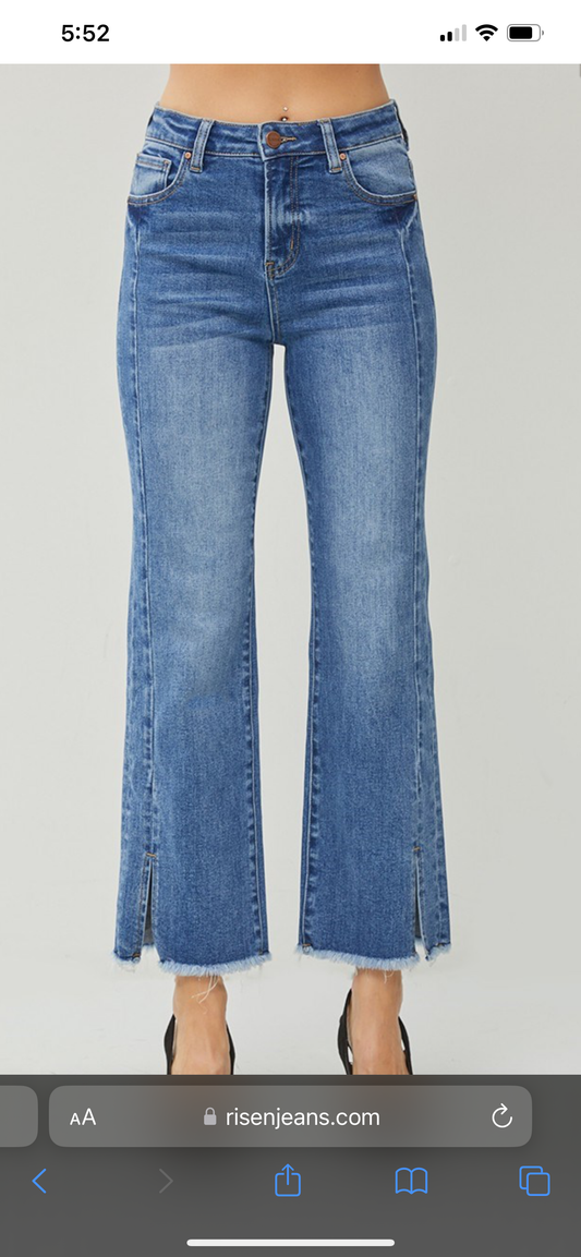 Risen Emma Cropped Jeans