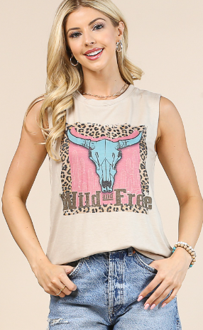 Wild and Free Top